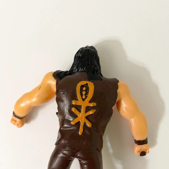 Vtg 1997 Mankind BendEms WWF Just Toys 5 Inch Tall Action  Figure - Picture 5 of 14